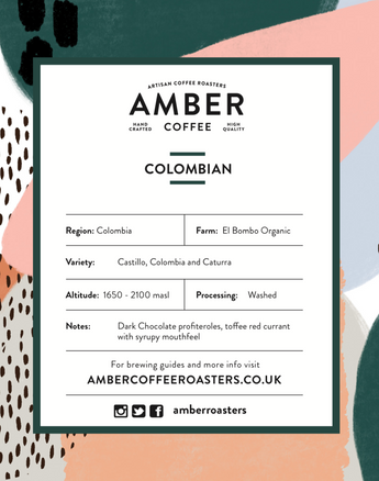 Colombian El Bomba Organic Coffee (Free Delivery)